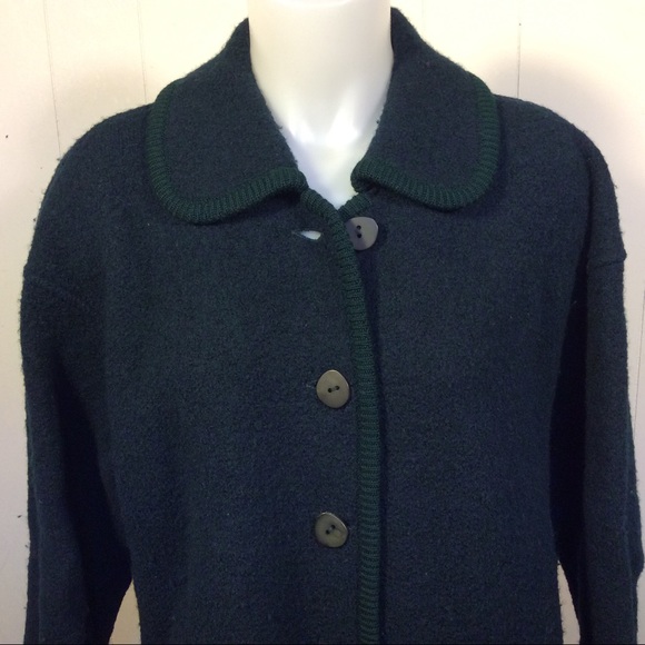 The Eagles Eye Womens Wool Jacket Vintage - Picture 2 of 10
